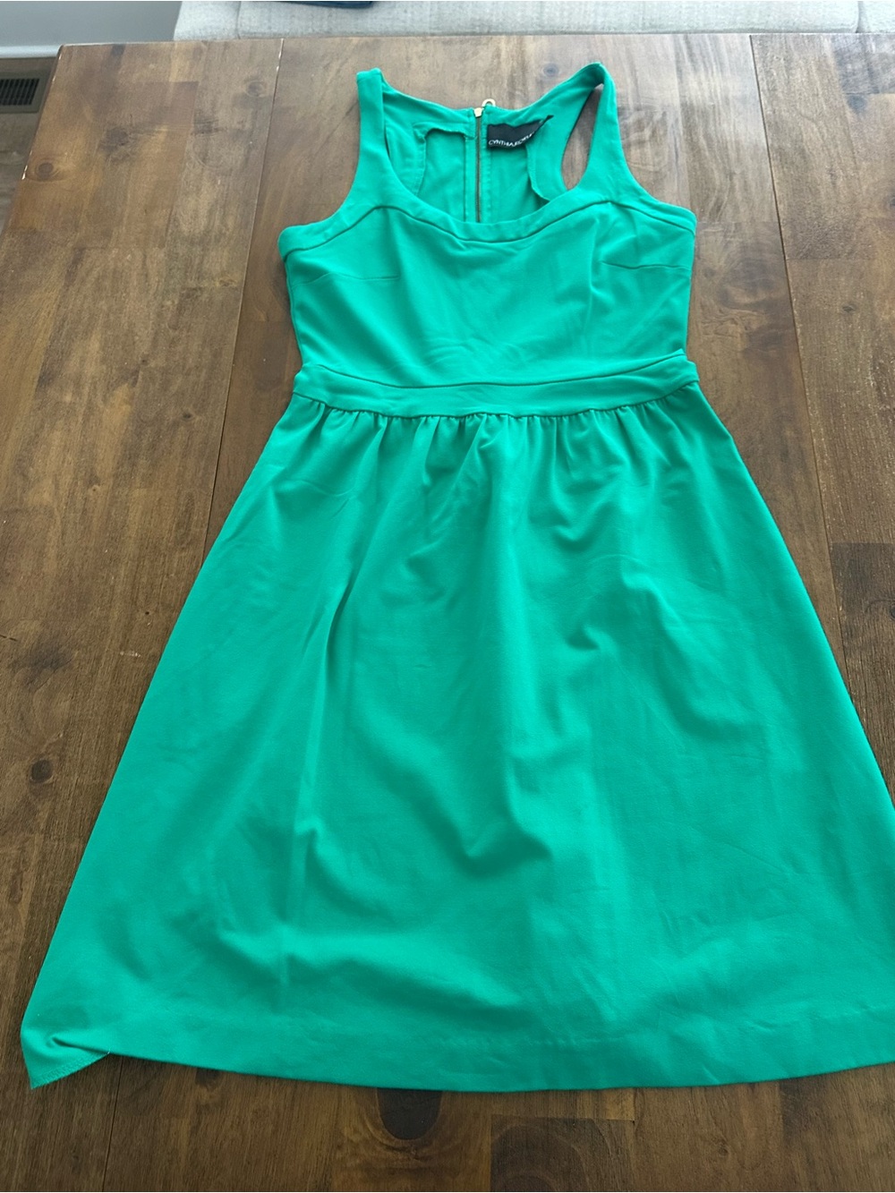 CYNTHIA ROWLEY' Emerald Green Sleeveless Dress